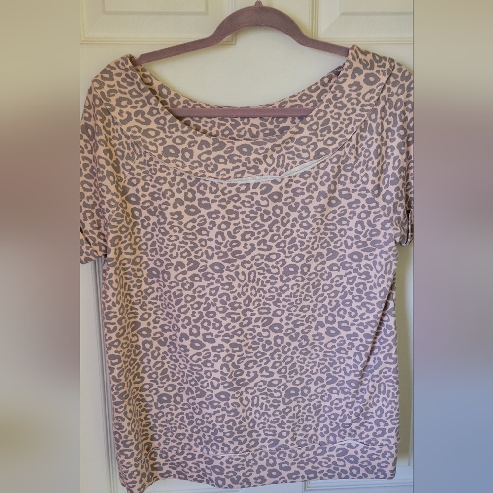 Leopard Print Women's Top